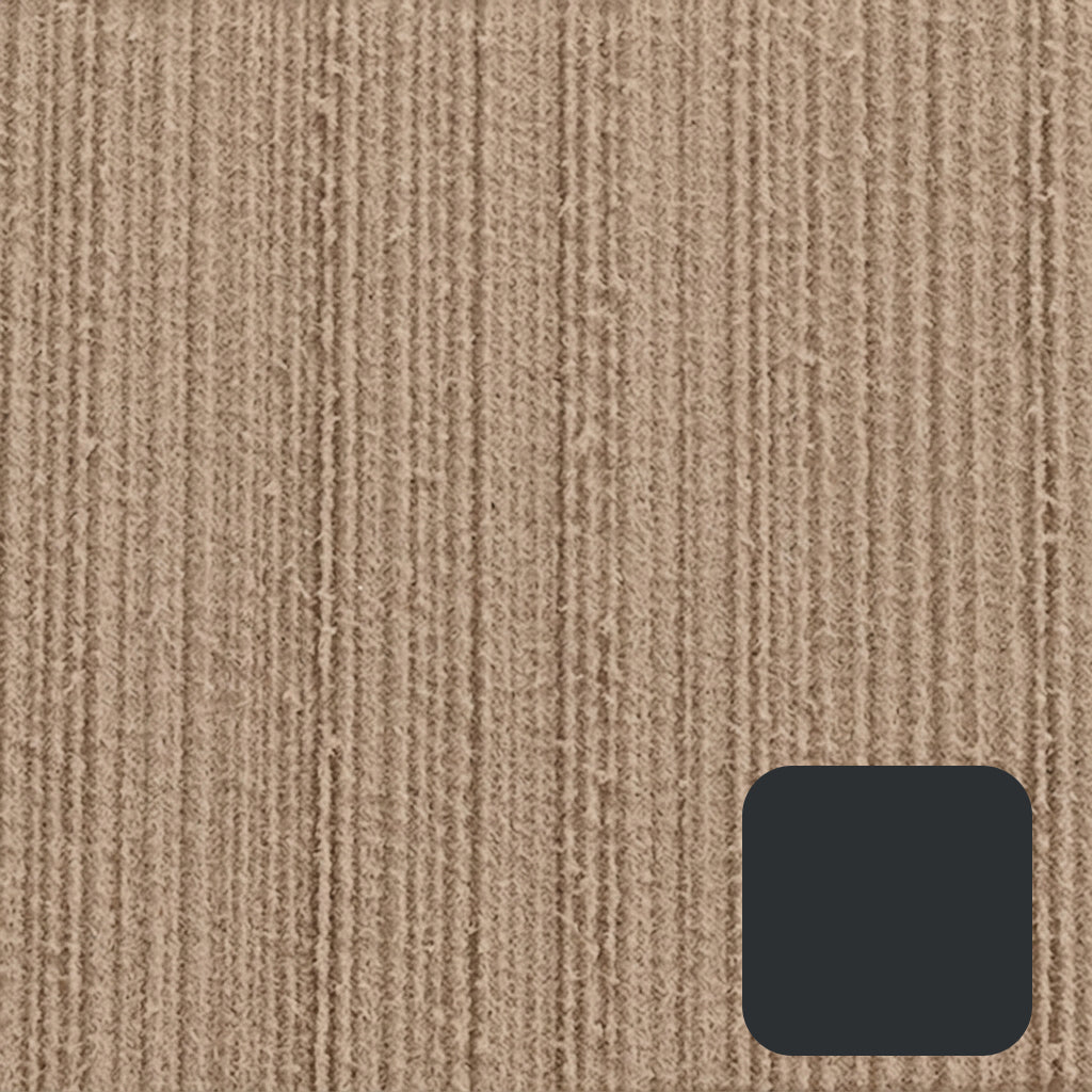 Foglio in Eva Marino Sand/Charcoal - 240x120cm - 6mm - Adesivo 3M 9777WL+