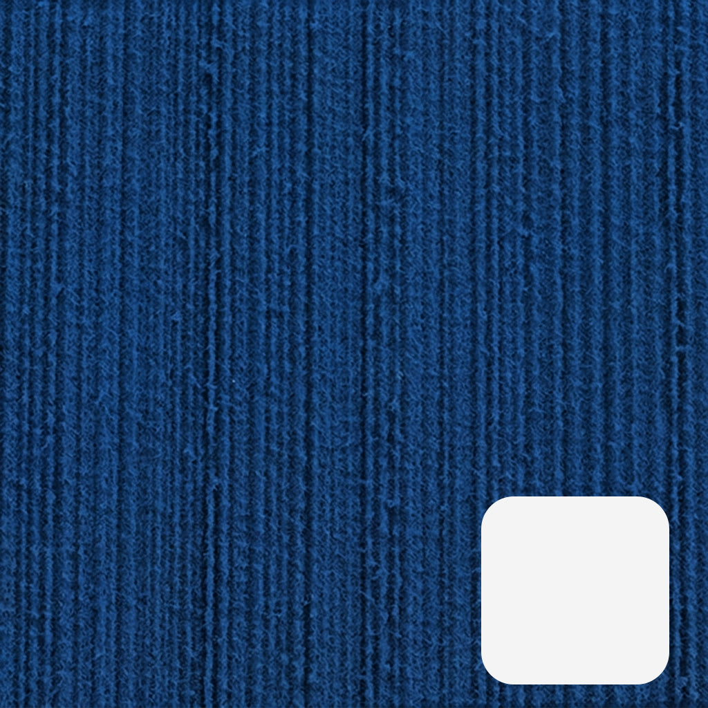 Foglio in Eva Marino Navy Blue/Pearl White - 240x120cm - 6mm - Adesivo 3M 9777WL+