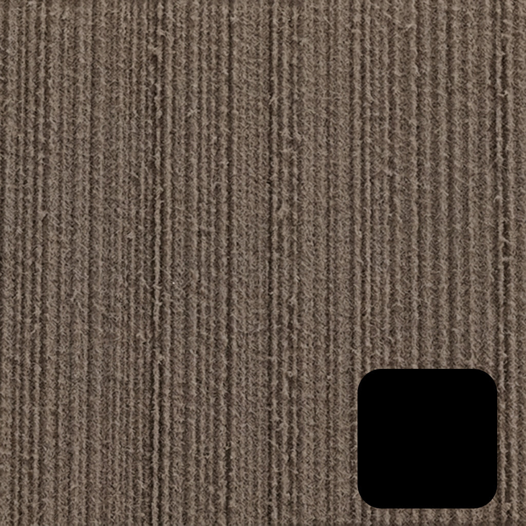 Foglio in Eva Marino Terra/Black - 240x120cm - 6mm - Adesivo 3M 9777WL+