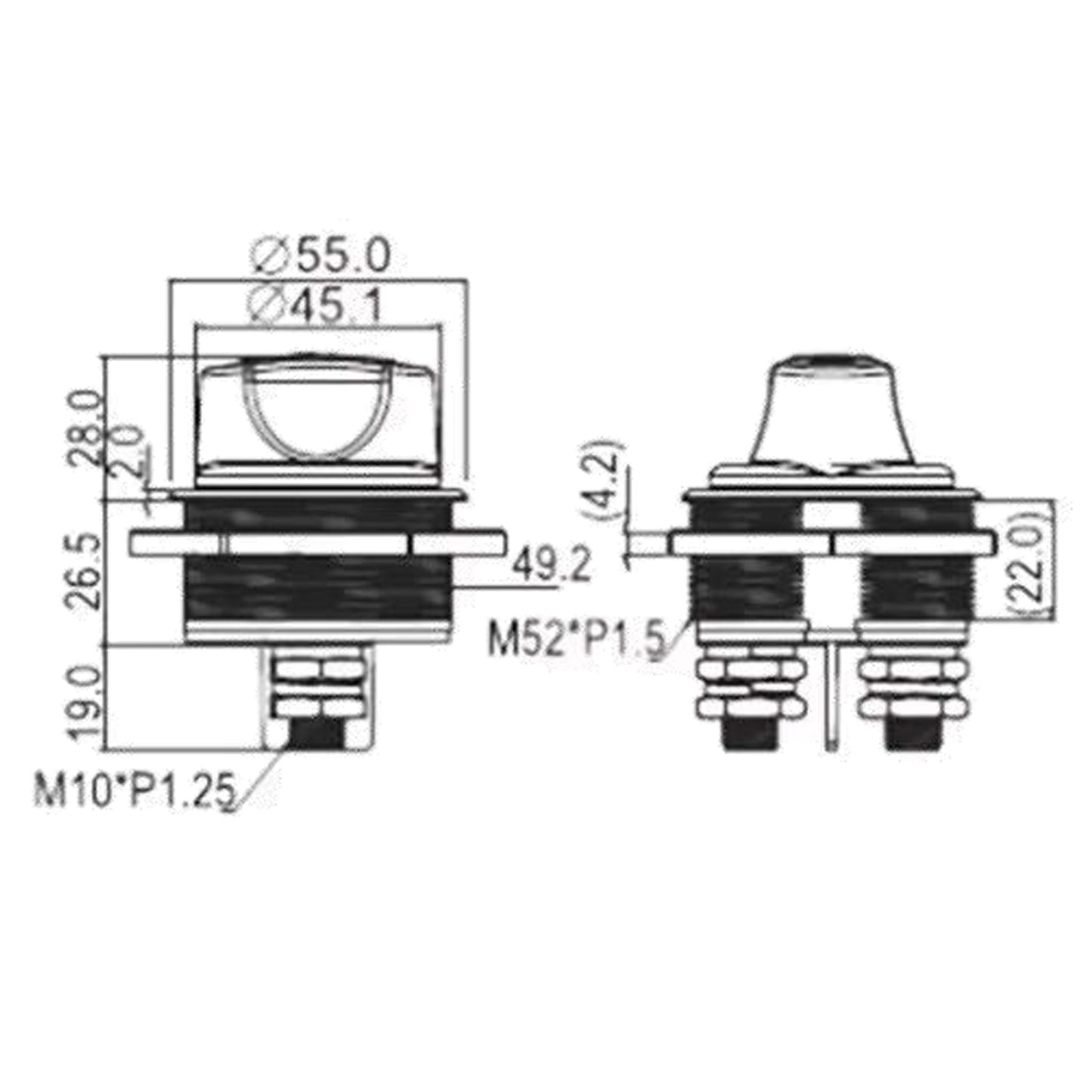 Staccabatteria 300A con posizione OUT - Uso Marino - Nautico