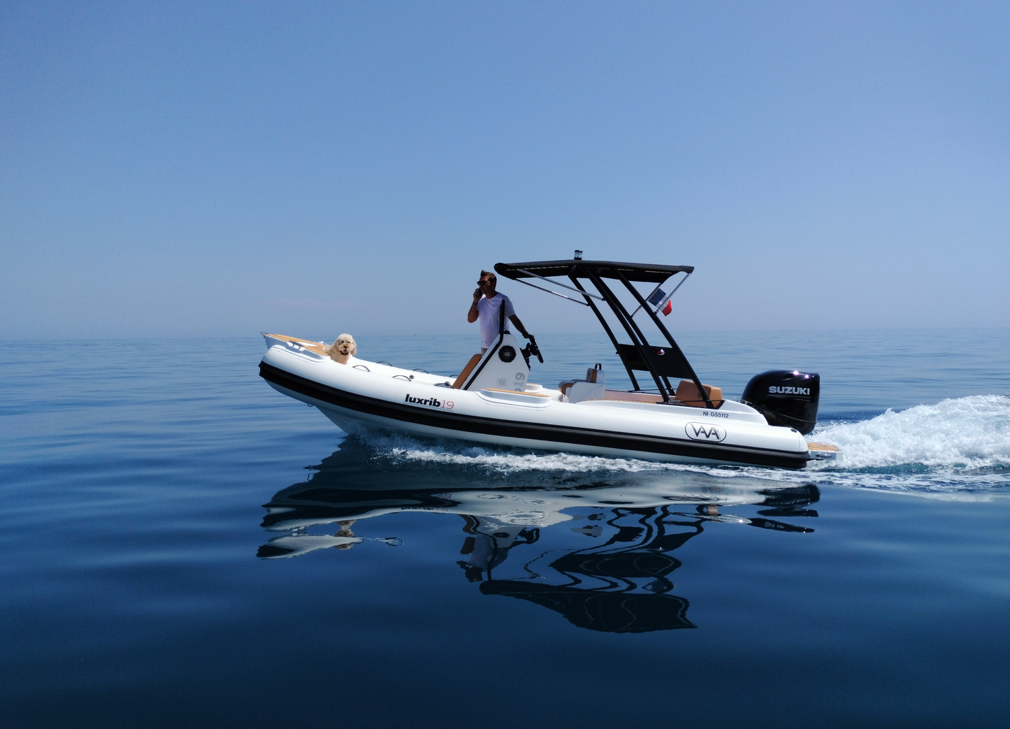 Lux Rib19 - HTWRB - Orca Carbon Off White - Cushion Brown Color - EU
