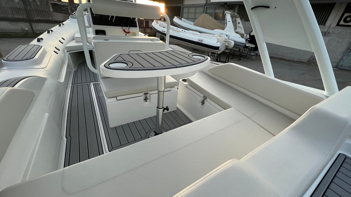 Lux Rib22 - HTWRB - Orca Carbon Off White - Cuscineria Bianca - IN STOCK - RICHIEDI UN PREVENTIVO -