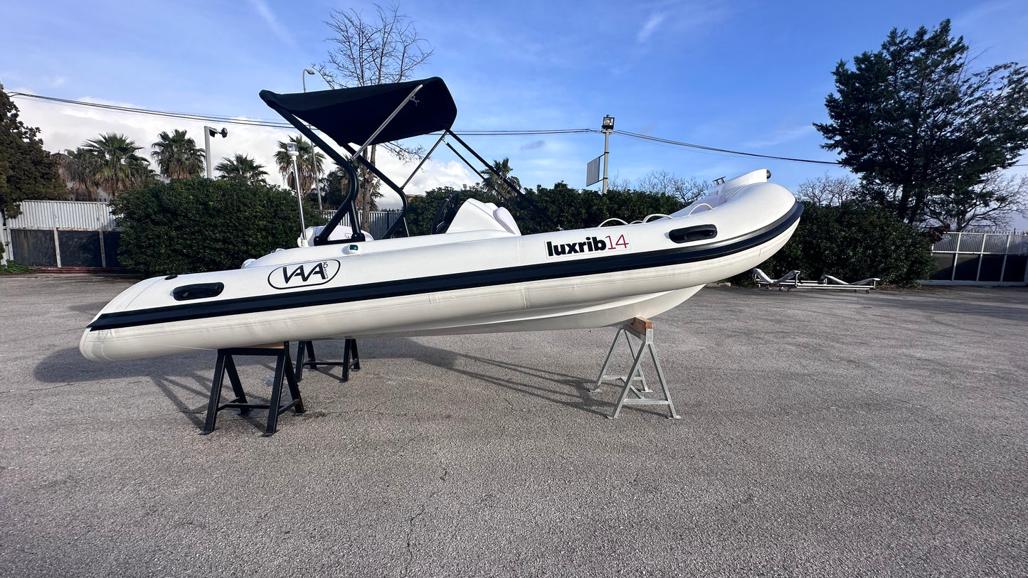 Lux Rib14 - HTWRB - Orca Offwhite - Vero Teak