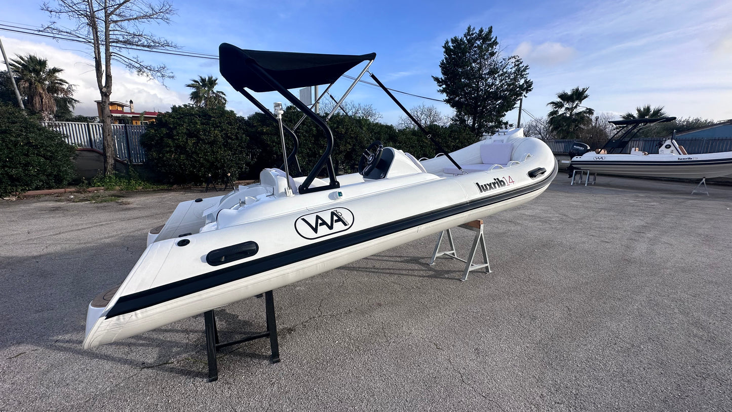 Lux Rib14 - HTWRB - Orca Offwhite - Vero Teak