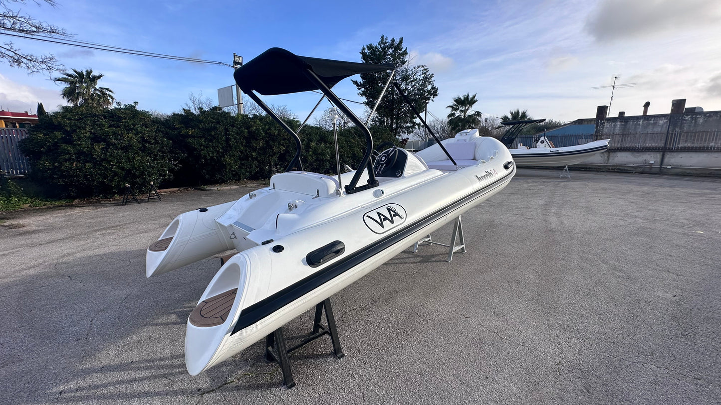 Lux Rib14 - HTWRB - Orca Offwhite - Vero Teak