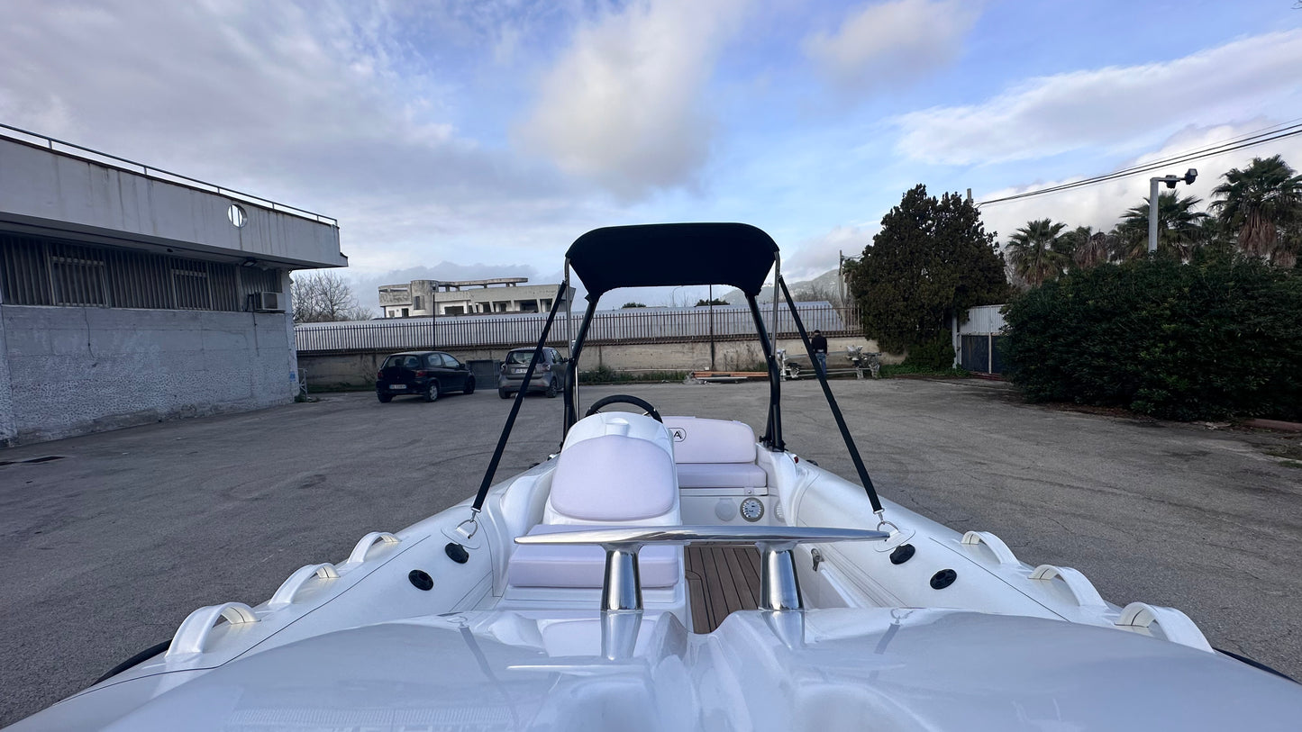 Lux Rib14 - HTWRB - Orca Offwhite - Vero Teak