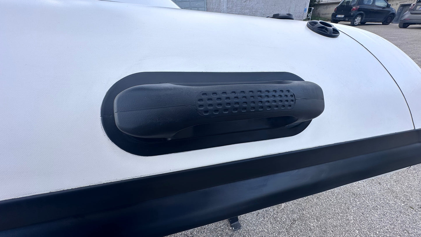 Lux Rib14 - HTWRB - Orca Offwhite - Vero Teak