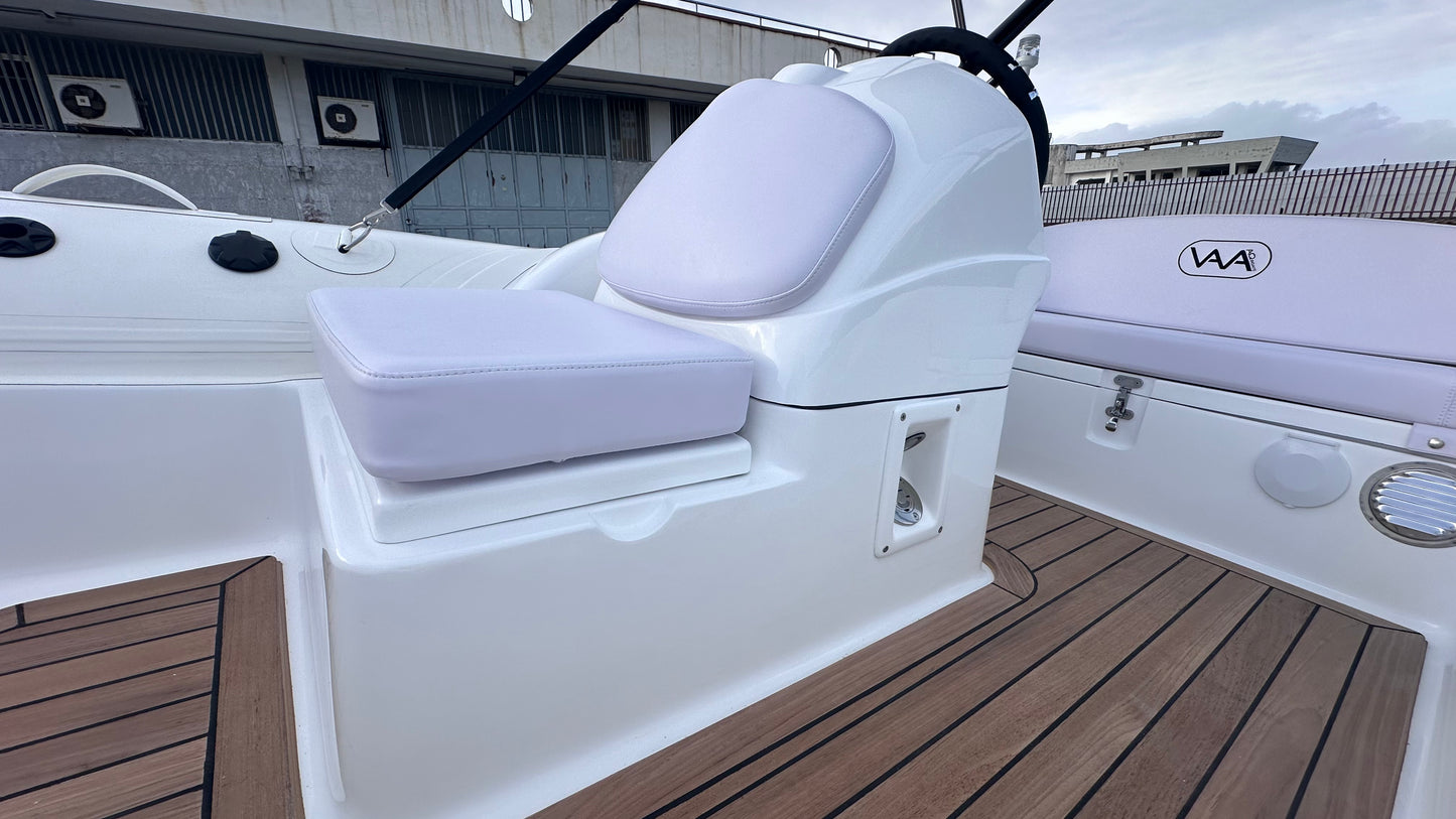 Lux Rib14 - HTWRB - Orca Offwhite - Vero Teak