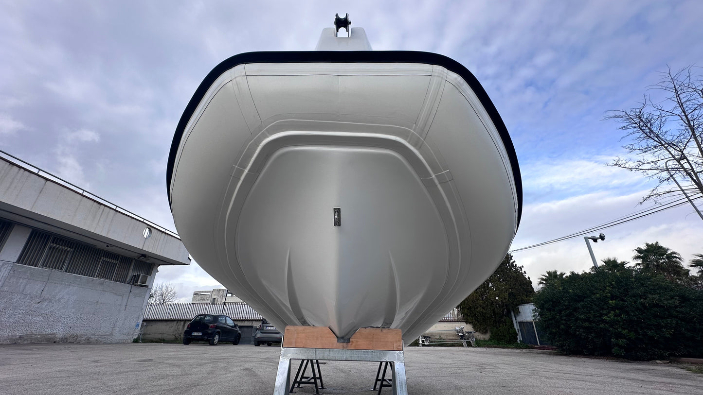 Lux Rib14 - HTWRB - Orca Offwhite - Vero Teak