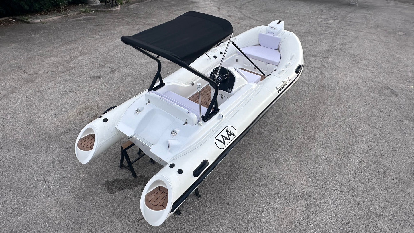 Lux Rib14 - HTWRB - Orca Offwhite - Vero Teak