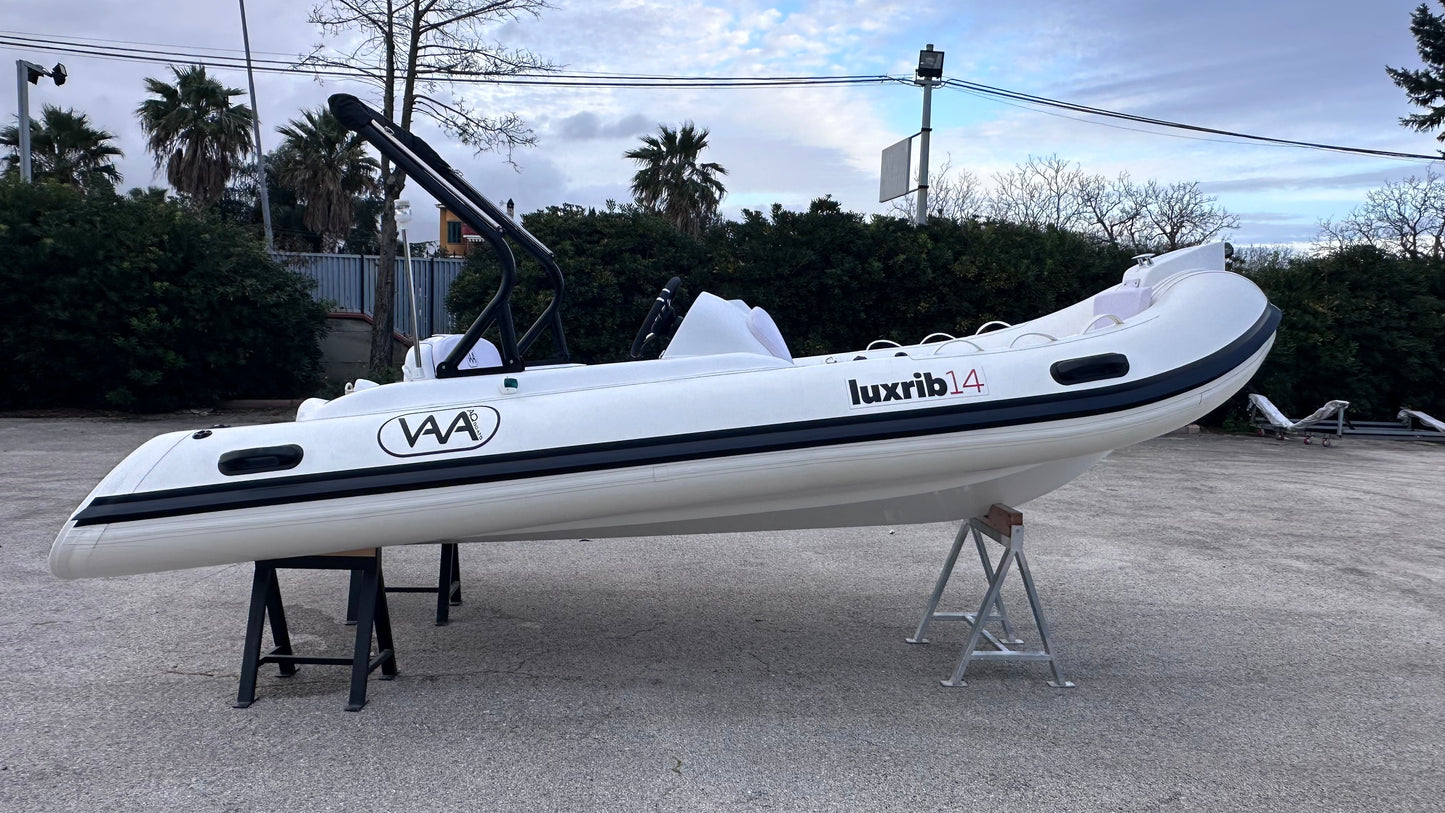 Lux Rib14 - HTWRB - Orca Offwhite - Vero Teak