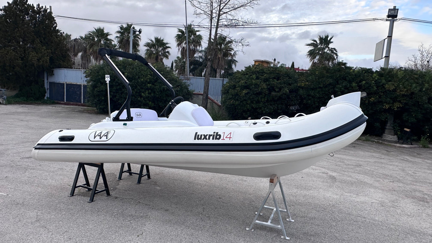 Lux Rib14 - HTWRB - Orca Offwhite - Vero Teak