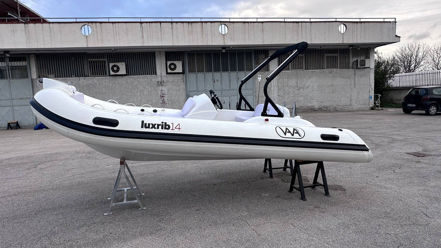 Lux Rib14 - HTWRB - Orca Offwhite - Vero Teak