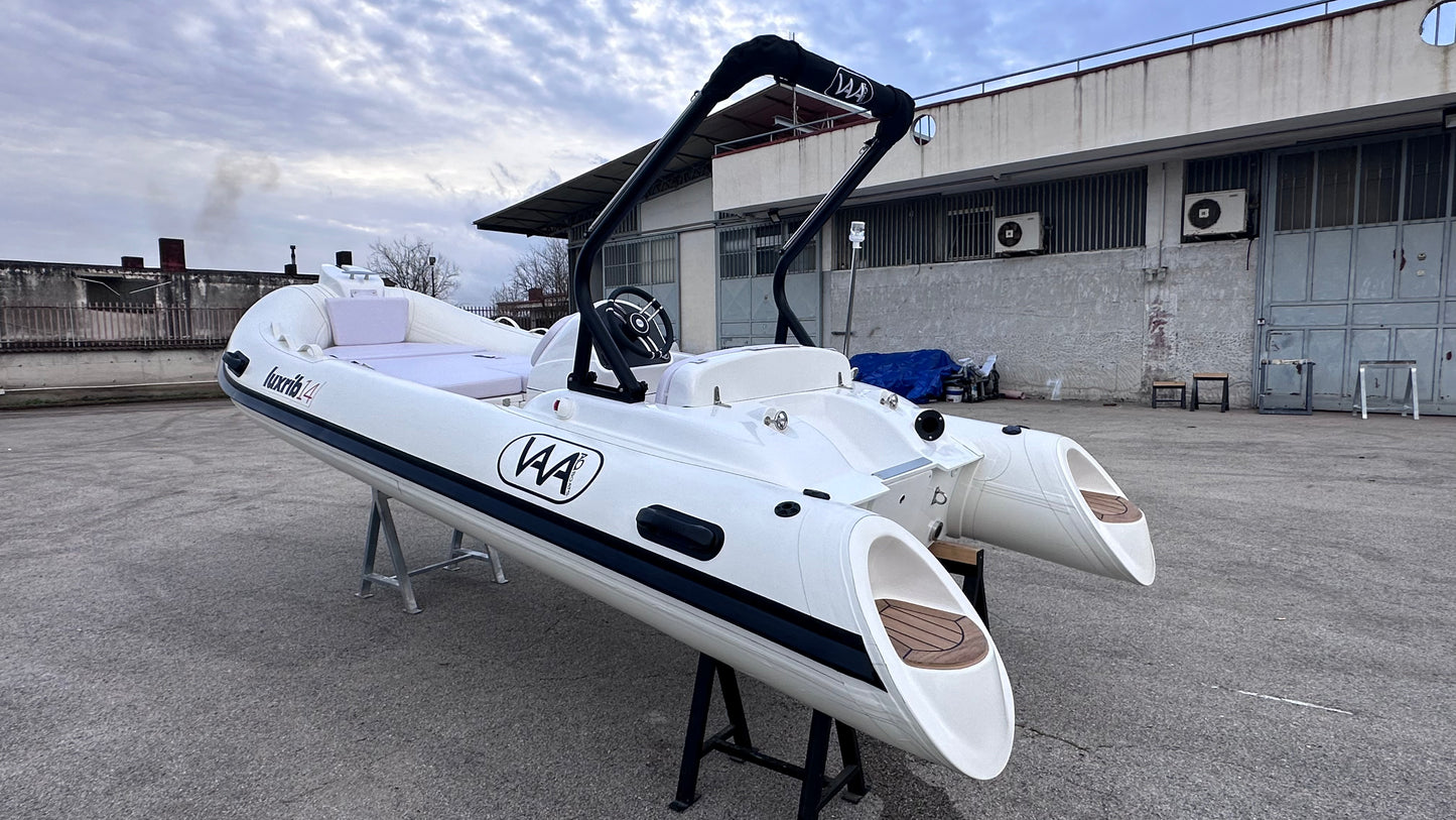 Lux Rib14 - HTWRB - Orca Offwhite - Vero Teak