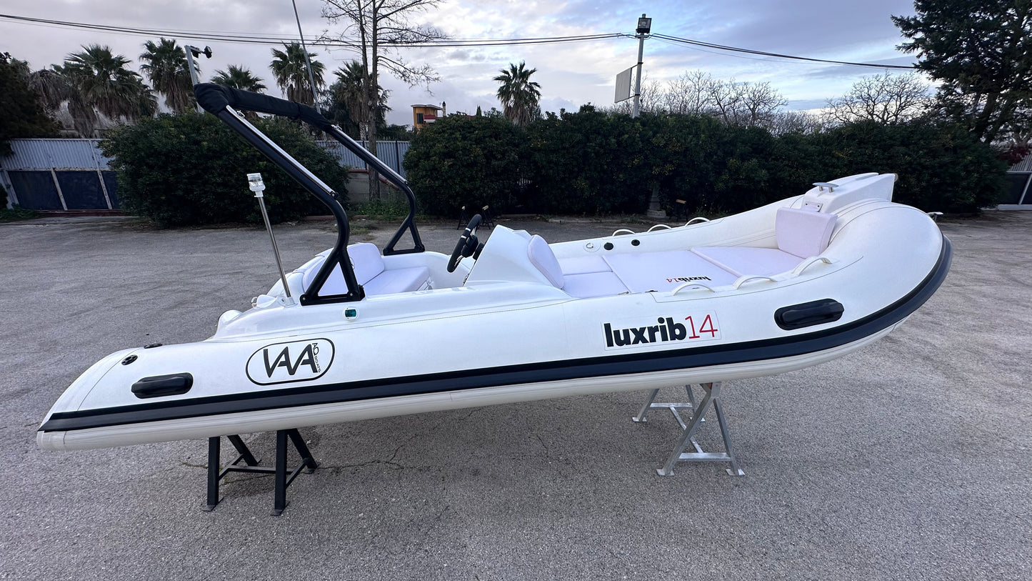 Lux Rib14 - HTWRB - Orca Offwhite - Vero Teak