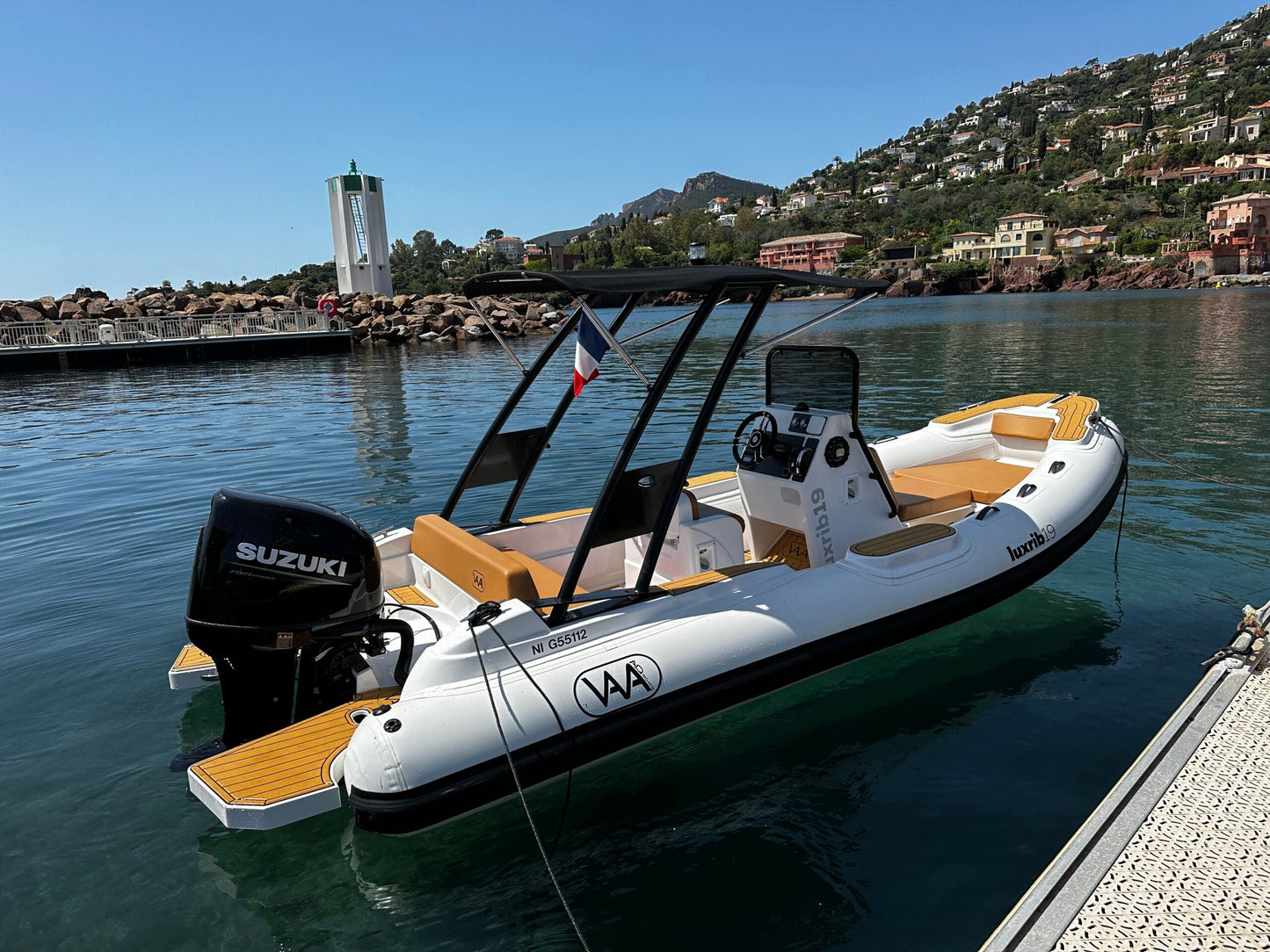 Lux Rib19 - HTWRB - Orca Carbon Off White - Cushion Brown Color - EU