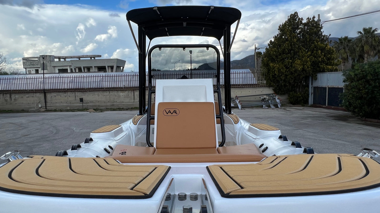 Lux Rib19 - HTWRB - Orca Carbon Off White - Cushion Brown Color - EU