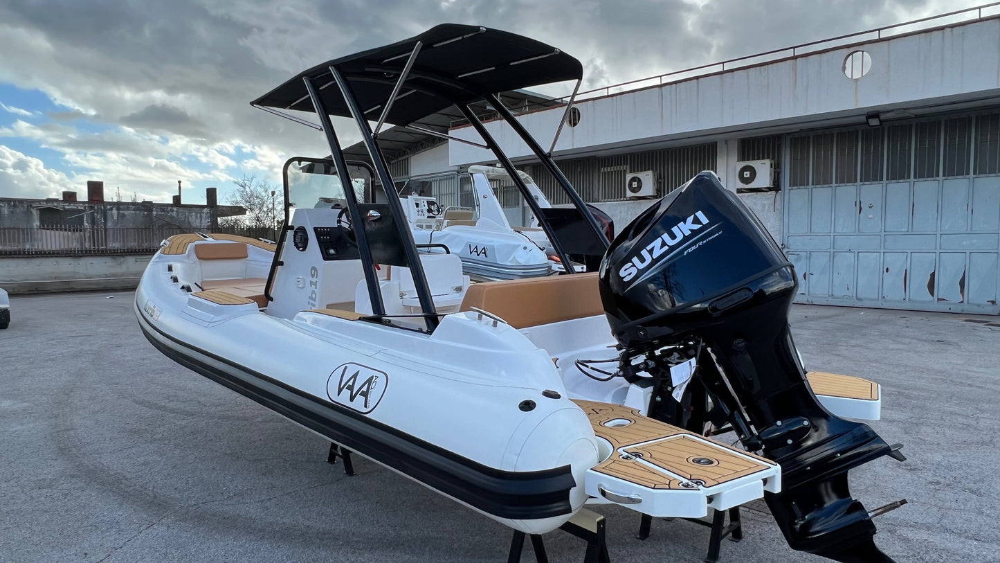 Lux Rib19 - HTWRB - Orca Carbon Off White - Cushion Brown Color - EU
