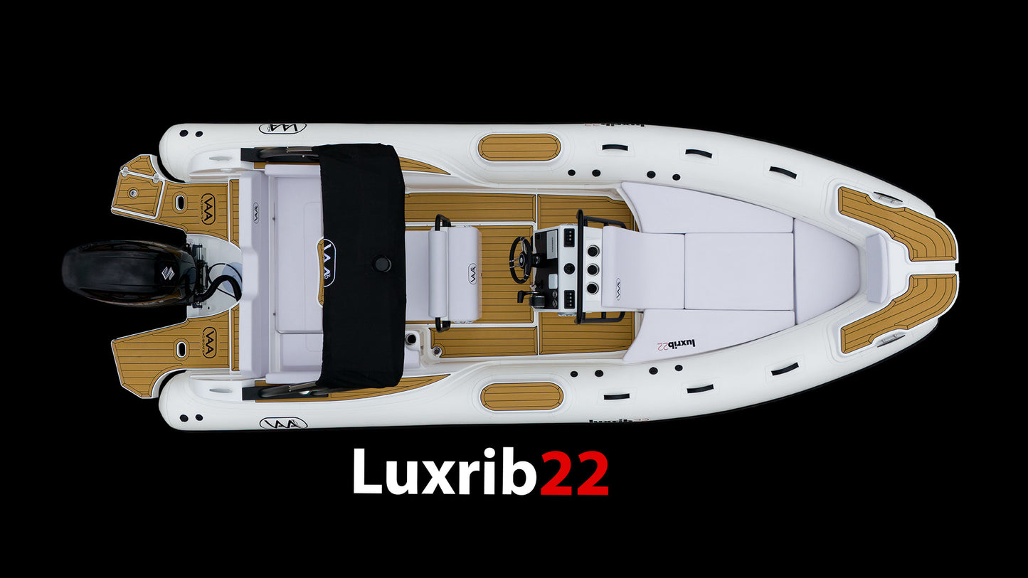 For Sale: LuxRib22 Inflatable Boat with Suzuki 175HP Engine