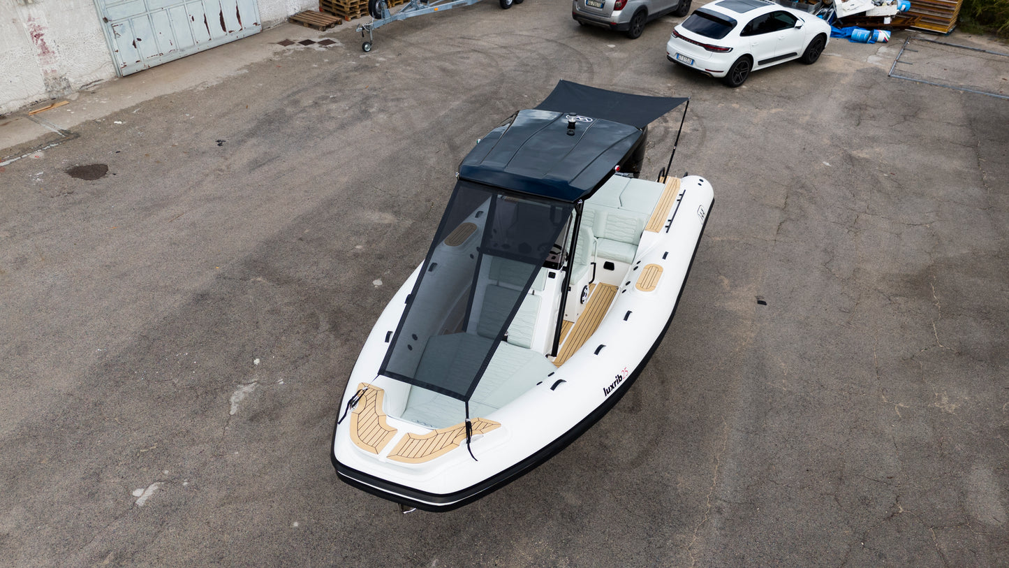 In Vendita Gommone LuxRib25 Full Optional con Mercury Verado 350HP V10 Spedizione in tutto il Mondo