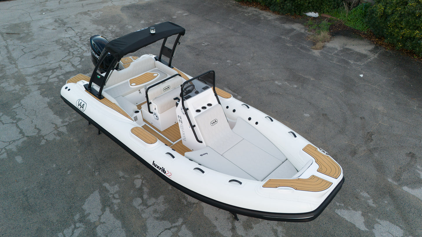 For Sale: LuxRib22 Inflatable Boat with Suzuki 175HP Engine