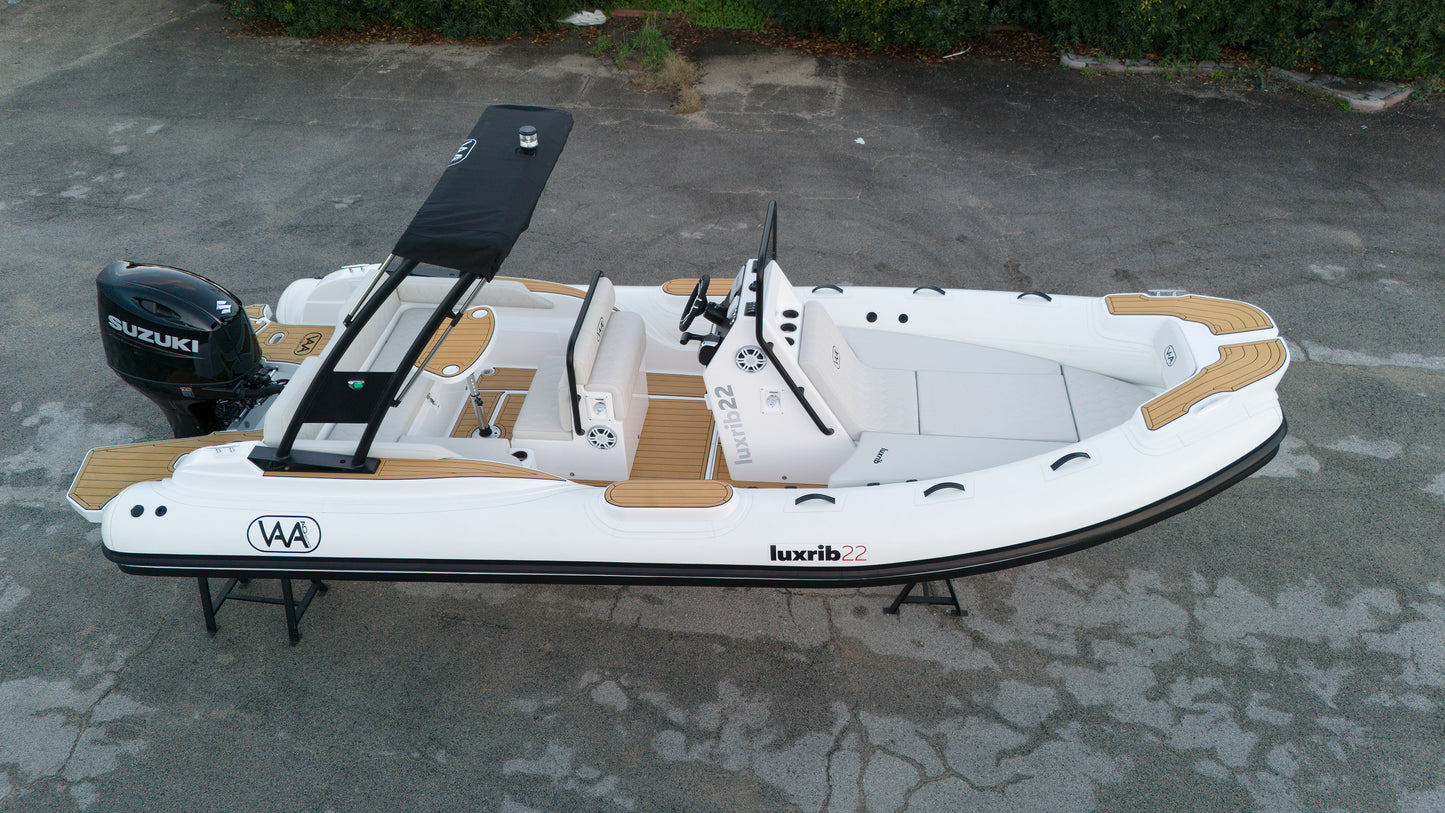 For Sale: LuxRib22 Inflatable Boat with Suzuki 175HP Engine