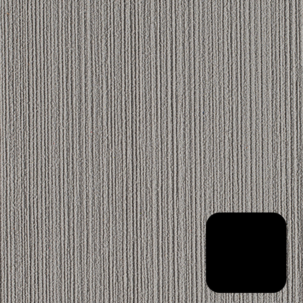 Foglio in Eva Marino Light Grey/Black - 240x120cm - 6mm - Adesivo 3M 9777WL+