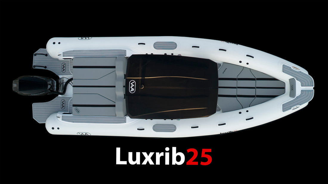 A bordo di Aqvaboats Luxrib 25