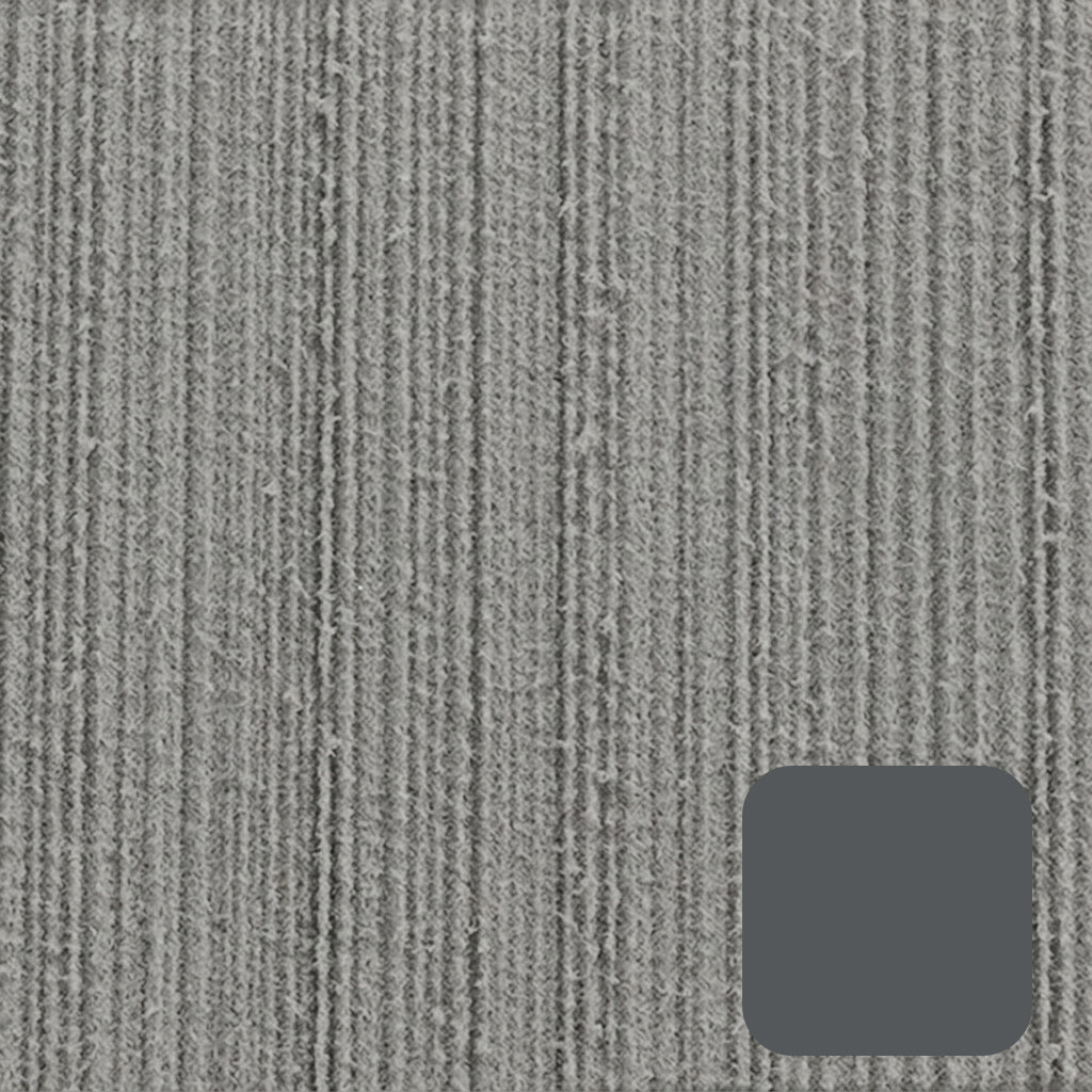 Foglio in Eva Marino Light Grey/Dark Grey - 240x120cm  - 6mm - Adesivo 3M 9777WL+