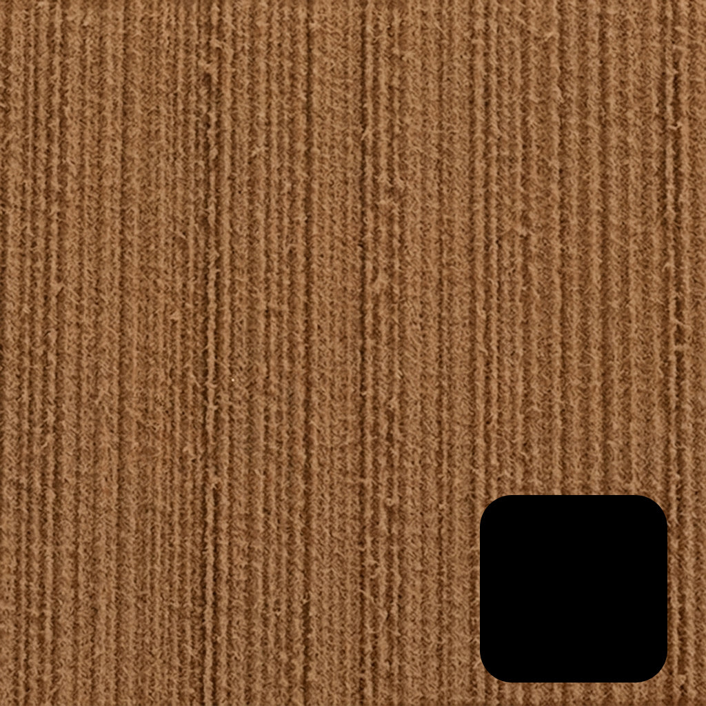 Foglio in Eva Marino Light Brown/Black - 240x120cm  - 6mm - Adesivo 3M 9777WL+
