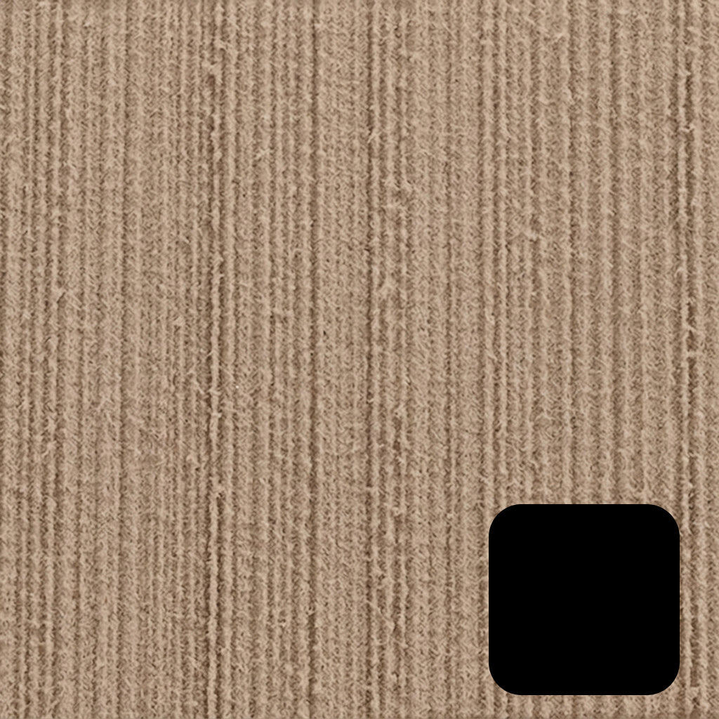 Foglio in Eva Marino Sand/Black - 240x120cm  - 6mm - Adesivo 3M 9777WL+