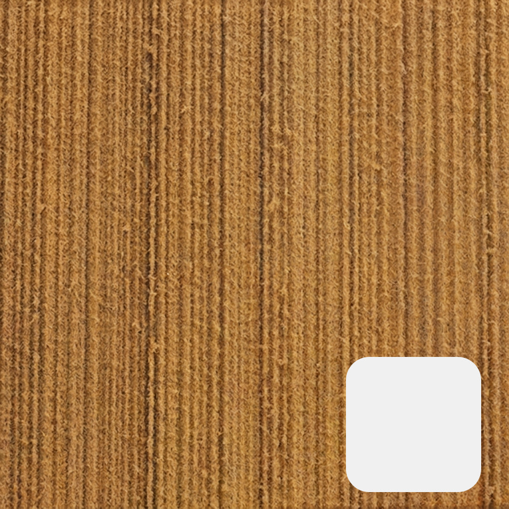 Foglio in Eva Marino Teak/Pearl White - 240x120cm  - 6mm - Adesivo 3M 9777WL+
