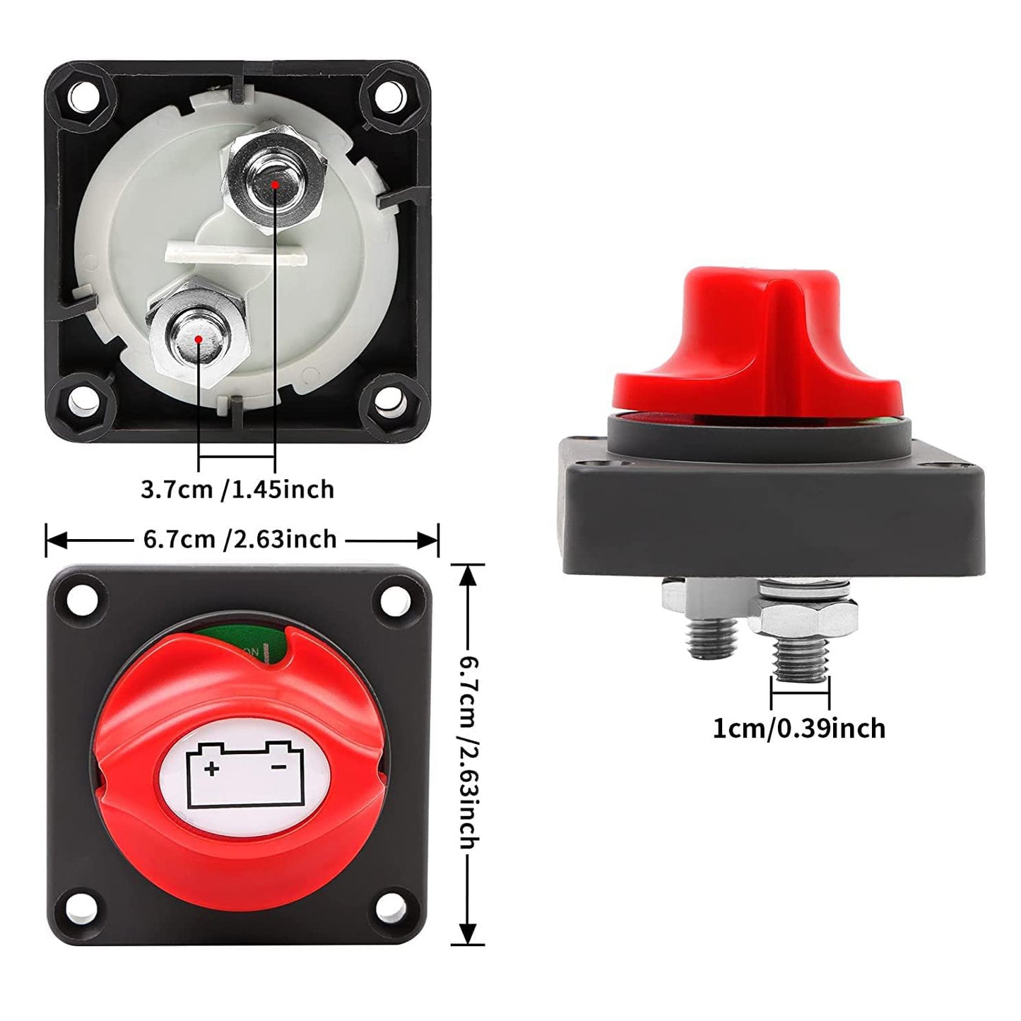 Staccabatteria 275A (12V) - Uso Marino - Nautico