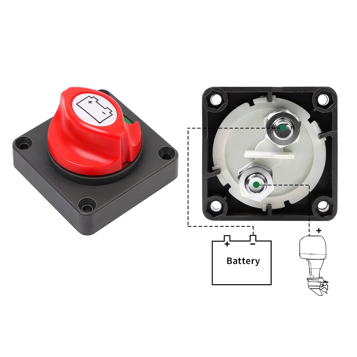 Staccabatteria 275A (12V) - Uso Marino - Nautico