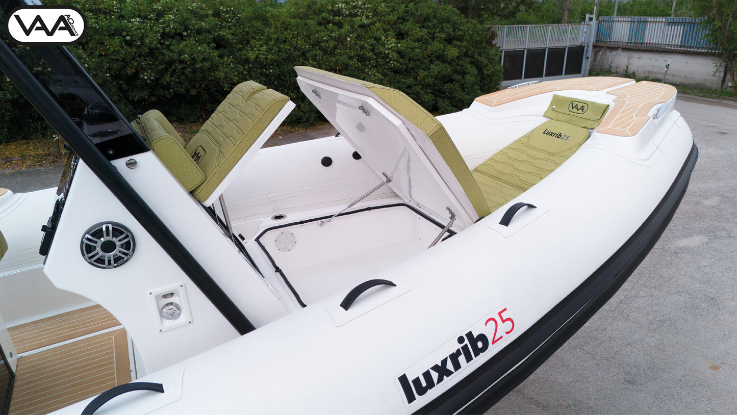 In Vendita Gommone LuxRib25 Full Optional con Mercury Verado 350HP V10