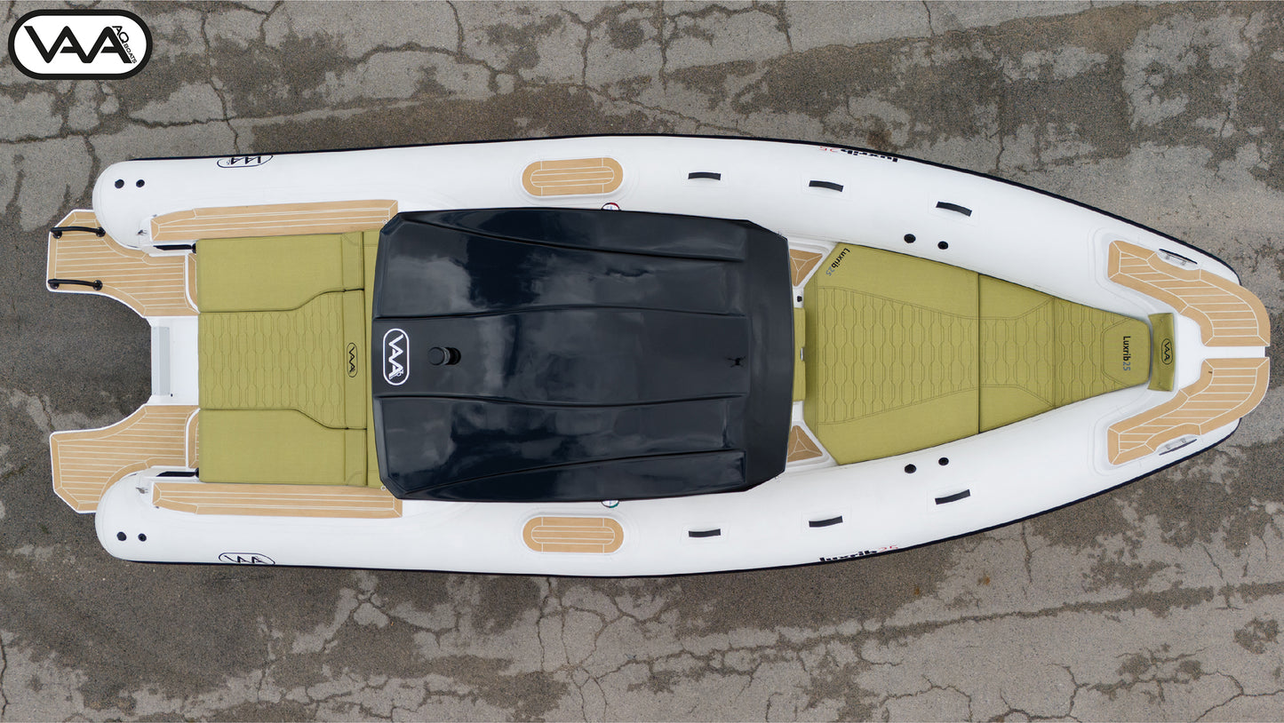 In Vendita Gommone LuxRib25 Full Optional con Mercury Verado 350HP V10