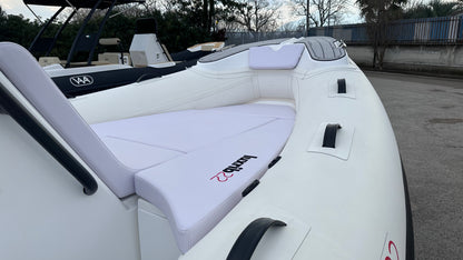 Lux Rib22 - HTWRB - Orca Carbon Off White - White Cushions - IN STOCK - REQUEST A QUOTE -