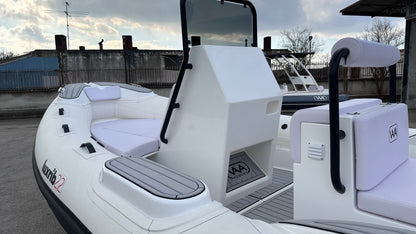 Lux Rib22 - HTWRB - Orca Carbon Off White - White Cushions - IN STOCK - REQUEST A QUOTE -