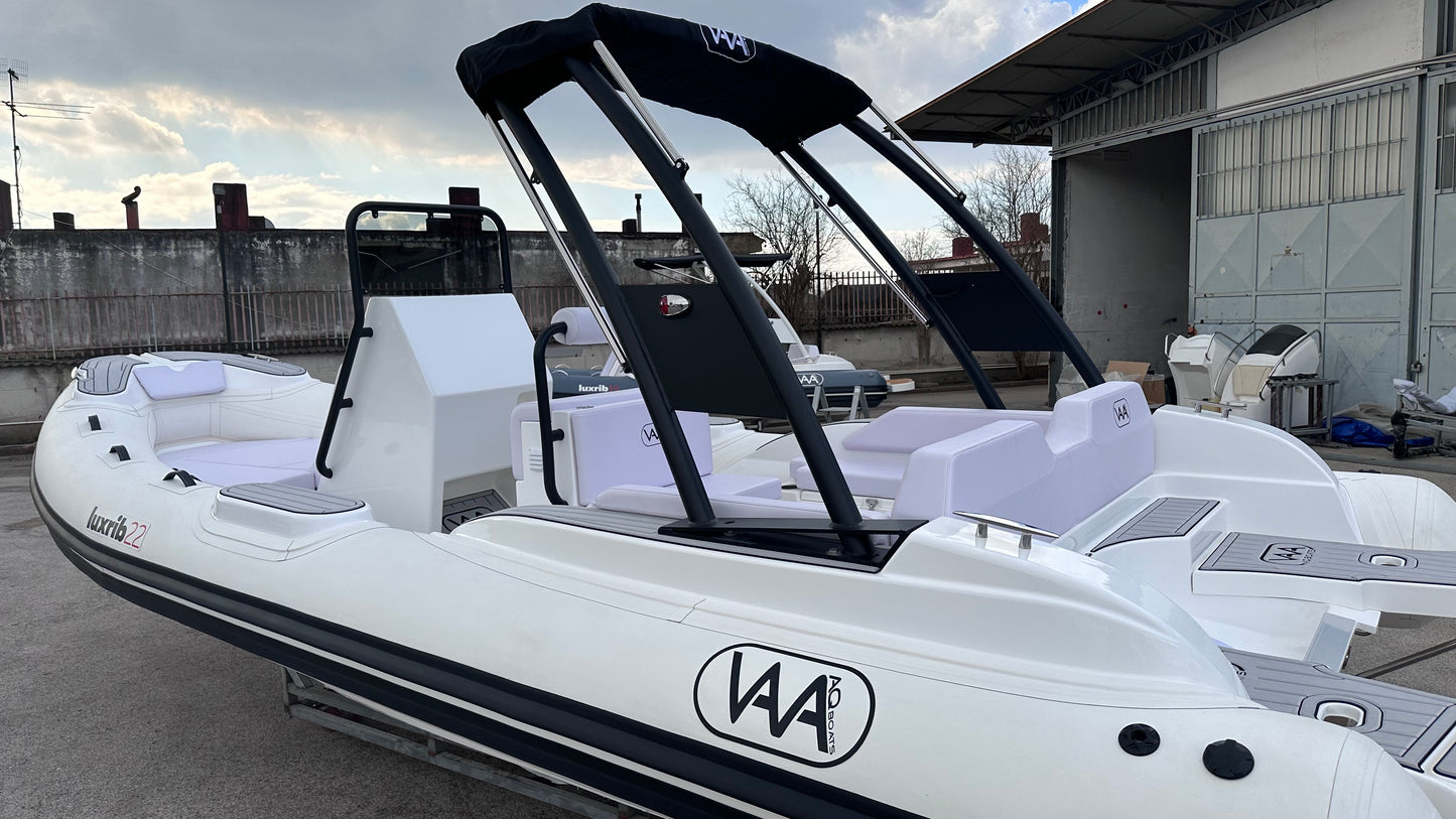 Lux Rib22 - HTWRB - Orca Carbon Off White - White Cushions - IN STOCK - REQUEST A QUOTE -