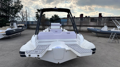 Lux Rib22 - HTWRB - Orca Carbon Off White - White Cushions - IN STOCK - REQUEST A QUOTE -