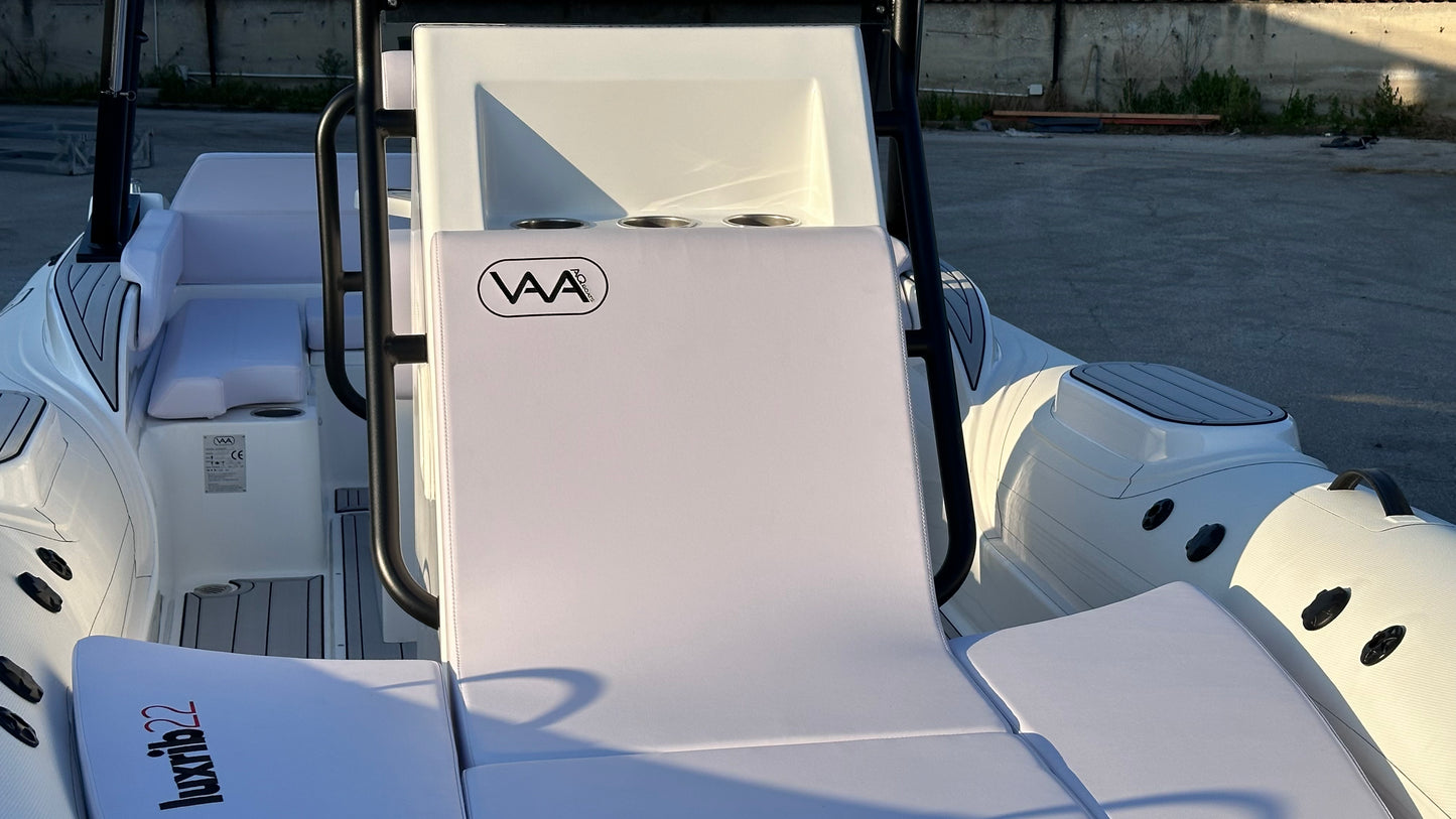 Lux Rib22 - HTWRB - Orca Carbon Off White - White Cushions - IN STOCK - REQUEST A QUOTE -