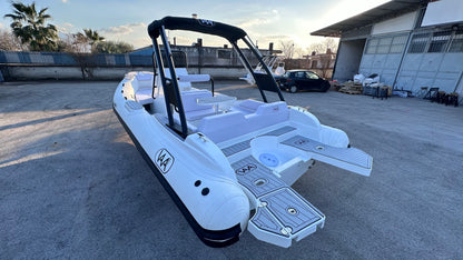 Lux Rib22 - HTWRB - Orca Carbon Off White - White Cushions - IN STOCK - REQUEST A QUOTE -