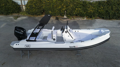 Lux Rib22 - HTWRB - Orca Carbon Off White - White Cushions - IN STOCK - REQUEST A QUOTE -