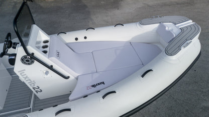 Lux Rib22 - HTWRB - Orca Carbon Off White - White Cushions - IN STOCK - REQUEST A QUOTE -