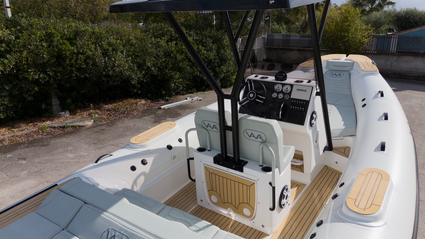 In Vendita Gommone LuxRib25 Full Optional con Mercury Verado 350HP V10