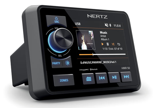 Hertz HMR 20 dashboard marine stereo 