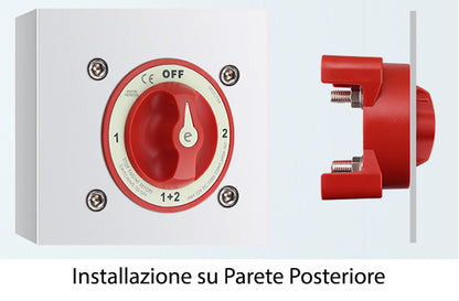 Commutatore Staccabatteria ad alto carico 350A - Uso Marino - Nautico