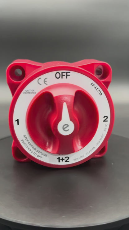 Commutatore Staccabatteria ad alto carico 350A - Uso Marino - Nautico