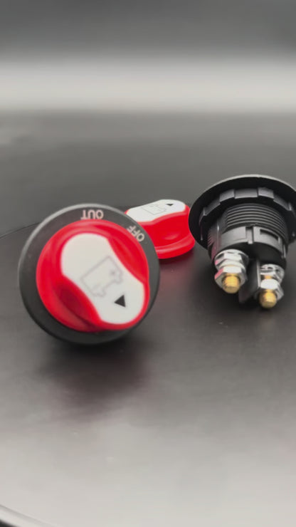 Staccabatteria 100A con posizione OUT - Uso Marino - Nautico